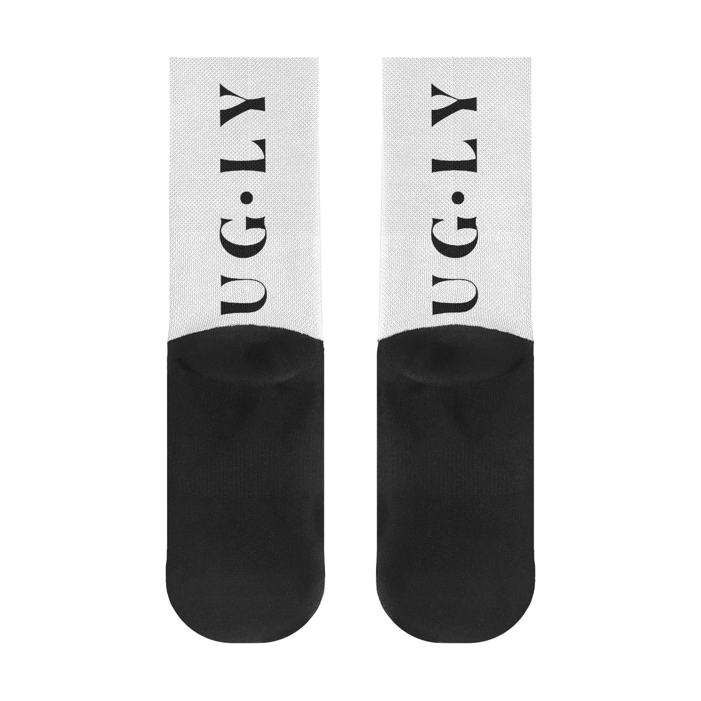 Unisex UG⋅LY Duck Socks (w/black bottom-adults)