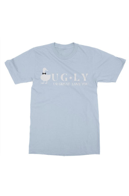 UG⋅LY (UR GREAT) Men's Tee (w/white logo)