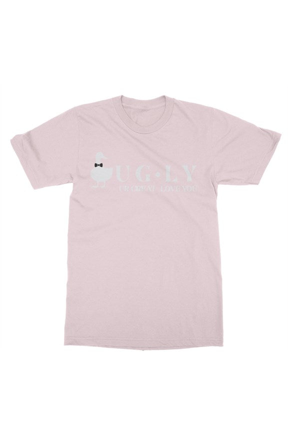 UG⋅LY (UR GREAT) Men's Tee (w/white logo)