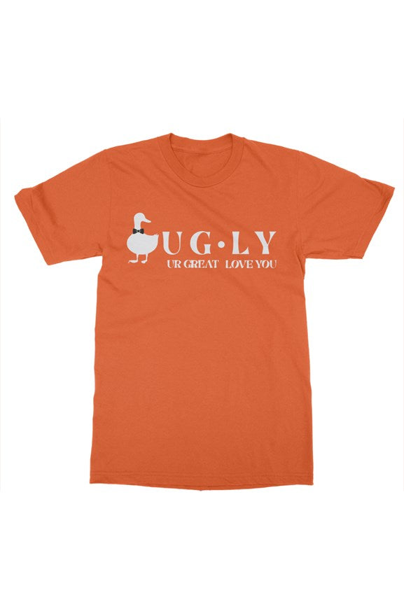 UG⋅LY (UR GREAT) Men's Tee (w/white logo)