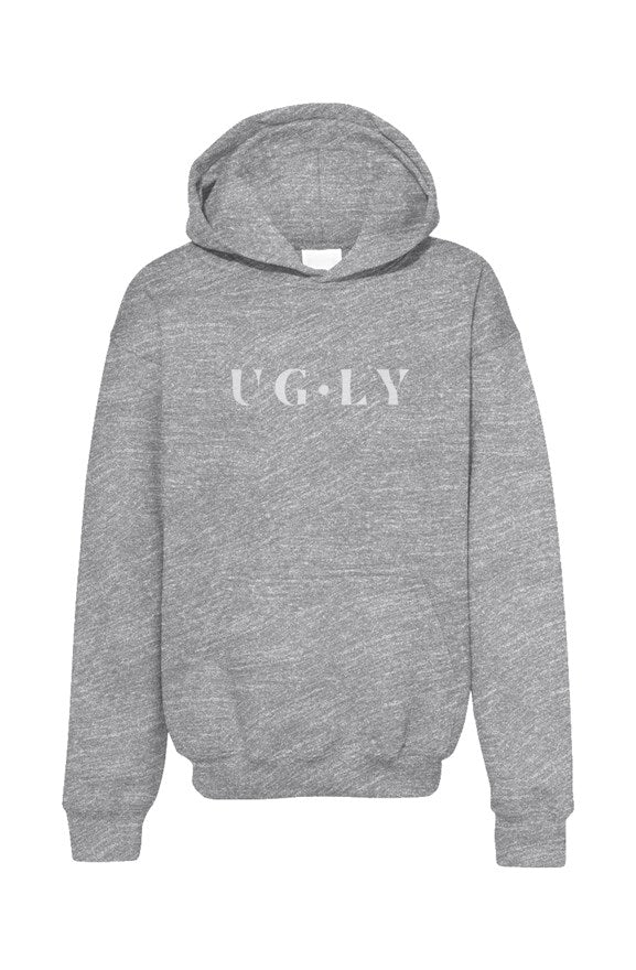 UG⋅LY Kid's Hoodie (w/white logo)