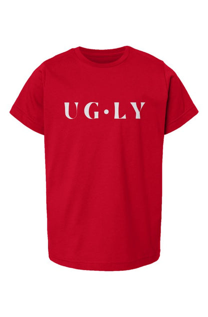 UG⋅LY Kid's Tee (w/white logo)