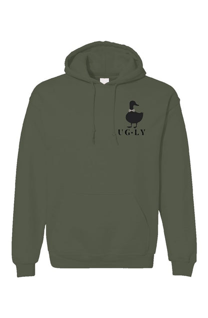 Men's UG⋅LY & Duck (black embroidery)