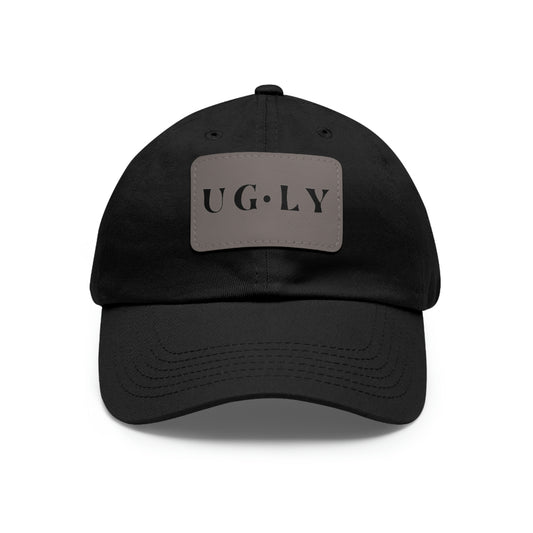 UG⋅LY on Leather Patch Hat