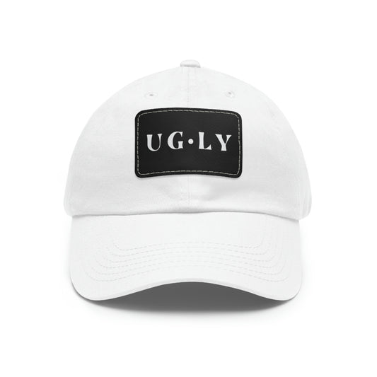 UG⋅LY on Leather Patch Hat