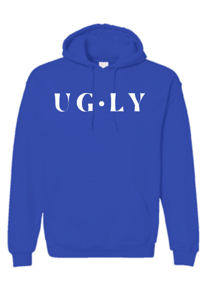 UG⋅LY Men's Hoodie (w/white logo)