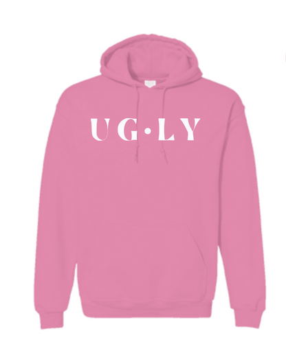 UG⋅LY Men's Hoodie (w/white logo)