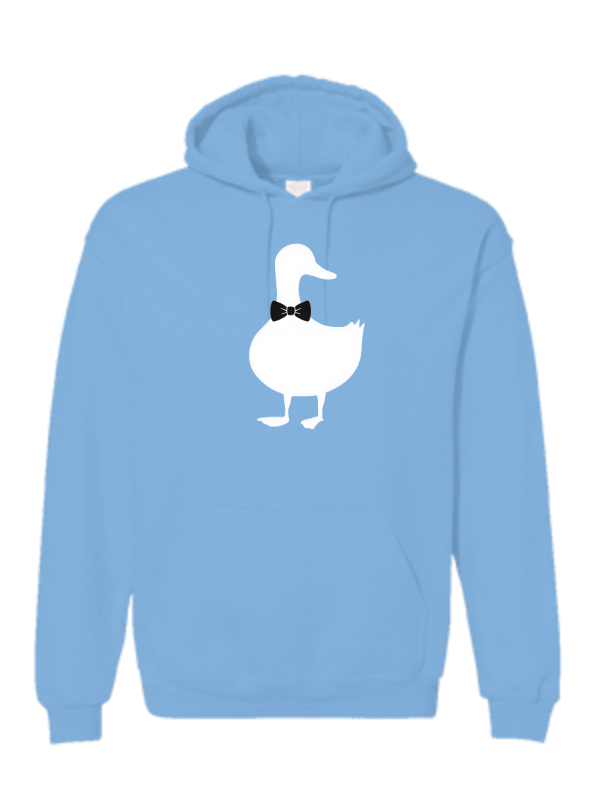 UG⋅LY Duck Men's Hoodie (w/white logo)