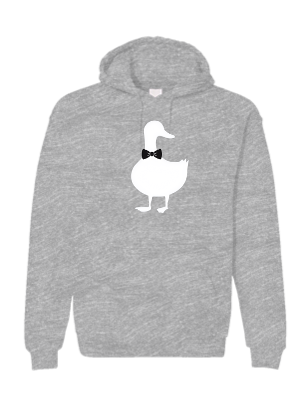 UG⋅LY Duck Men's Hoodie (w/white logo)