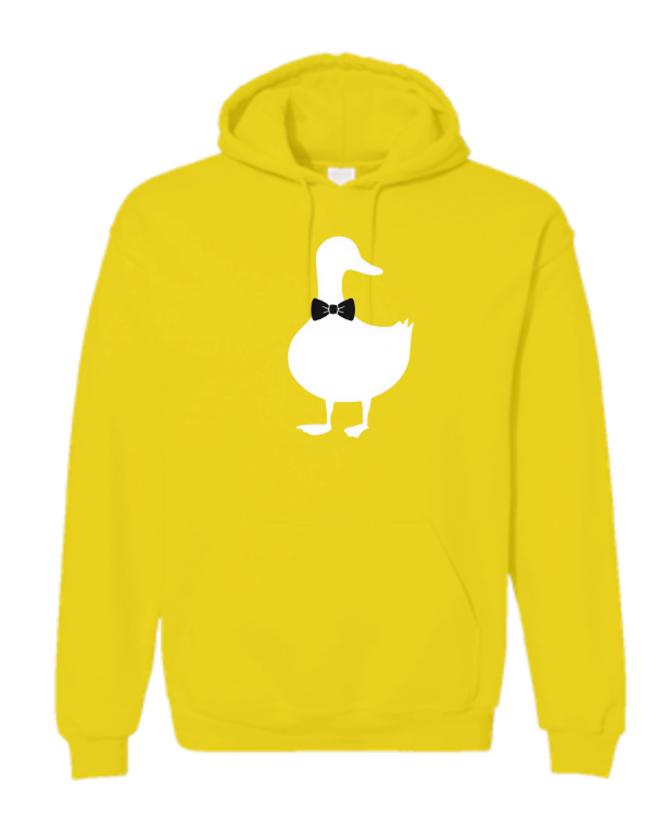 UG⋅LY Duck Men's Hoodie (w/white logo)