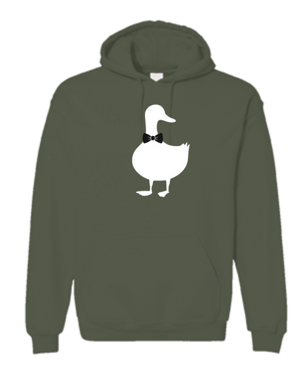 UG⋅LY Duck Men's Hoodie (w/white logo)