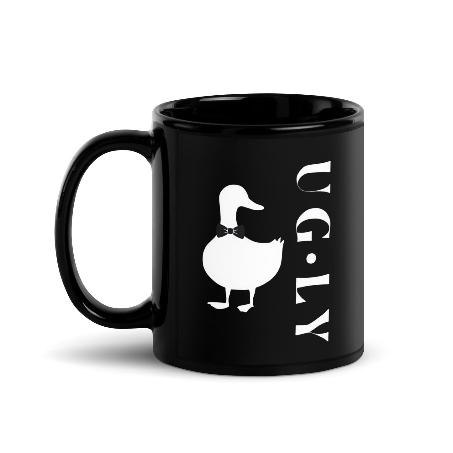 UG•LY Black Glossy Mug