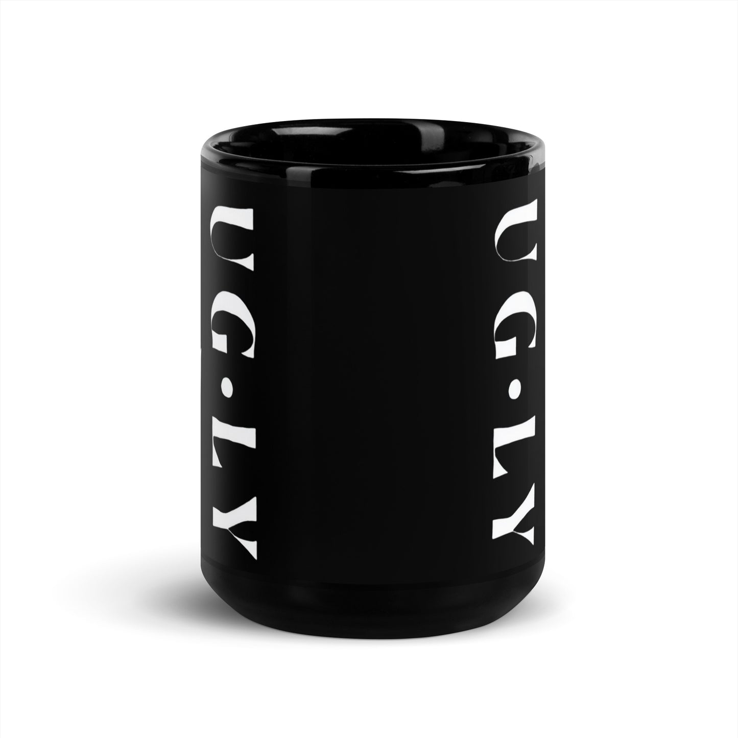 UG•LY Black Glossy Mug