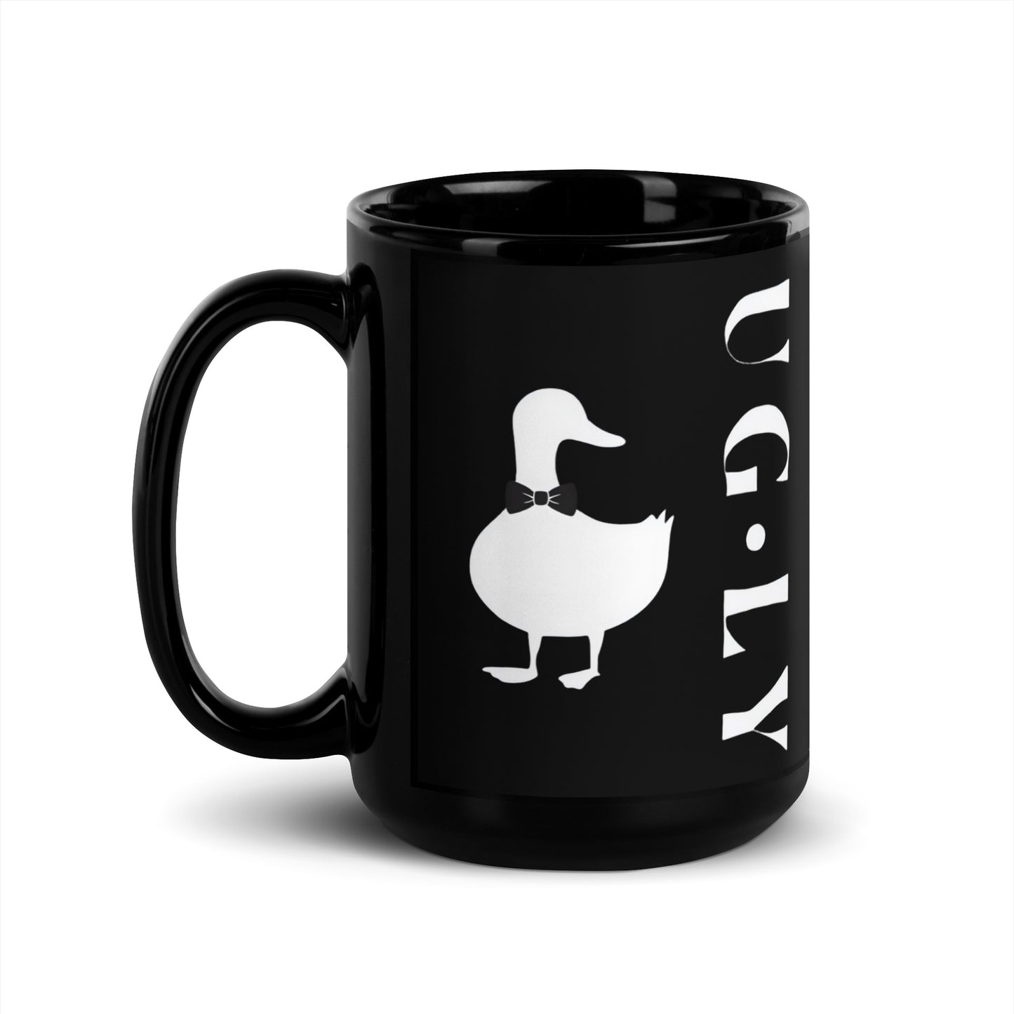 UG•LY Black Glossy Mug