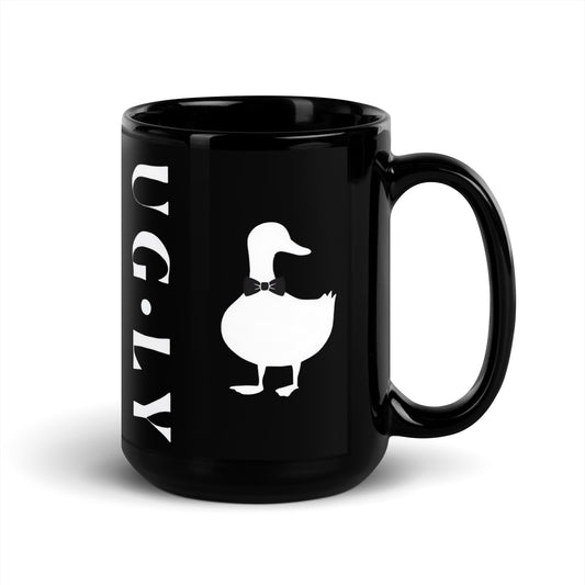 UG•LY Black Glossy Mug