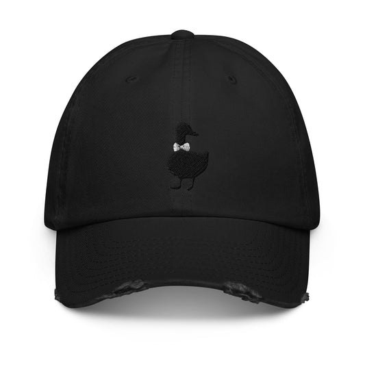 UG•LY Duck Distressed Cap (black embroidery)