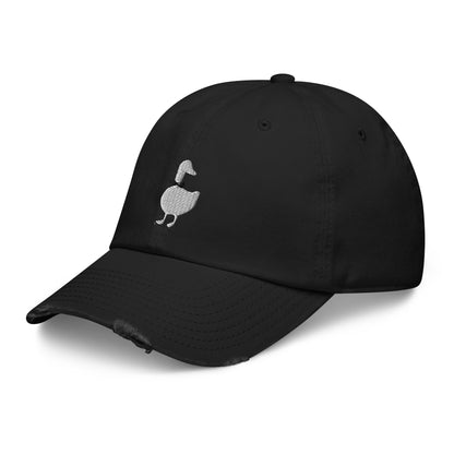 UG•LY Duck Distressed Cap (white embroidery)