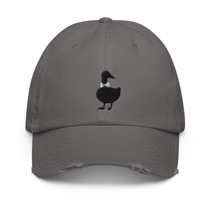 UG•LY Duck Distressed Cap (black embroidery)