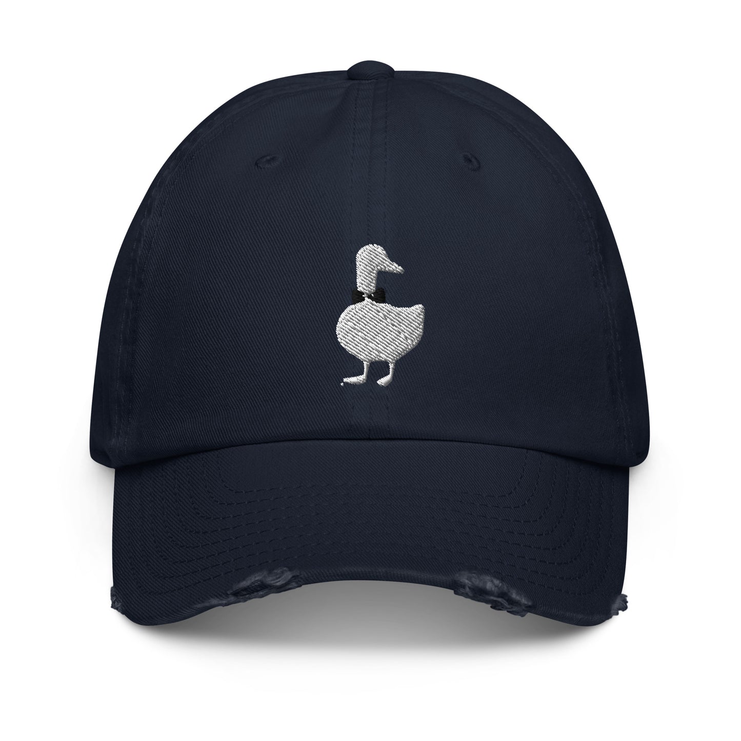 UG•LY Duck Distressed Cap (white embroidery)