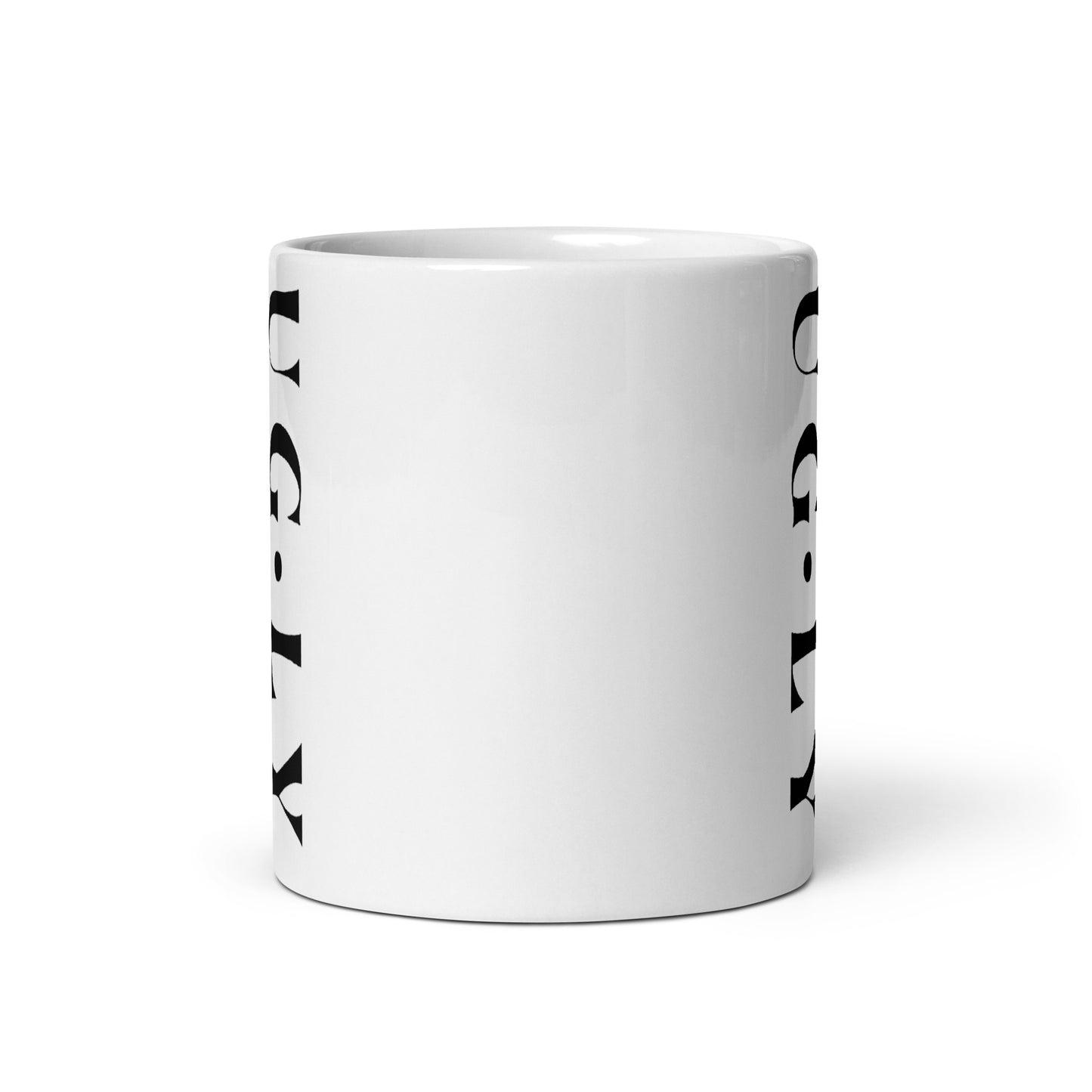 UG•LY White Glossy Mug