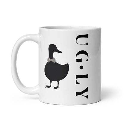 UG•LY White Glossy Mug