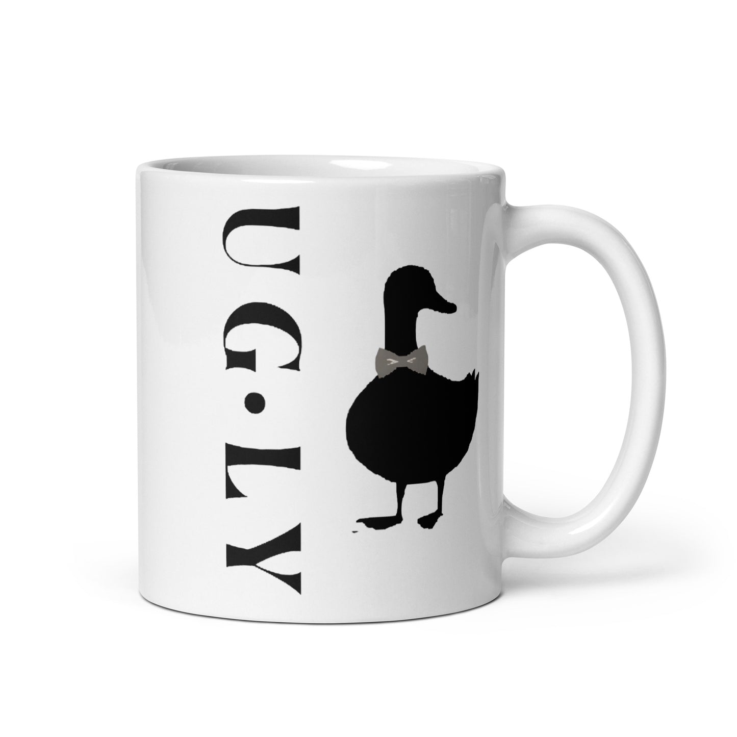 UG•LY White Glossy Mug