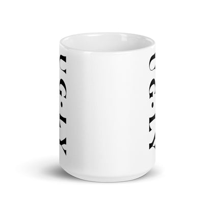 UG•LY White Glossy Mug