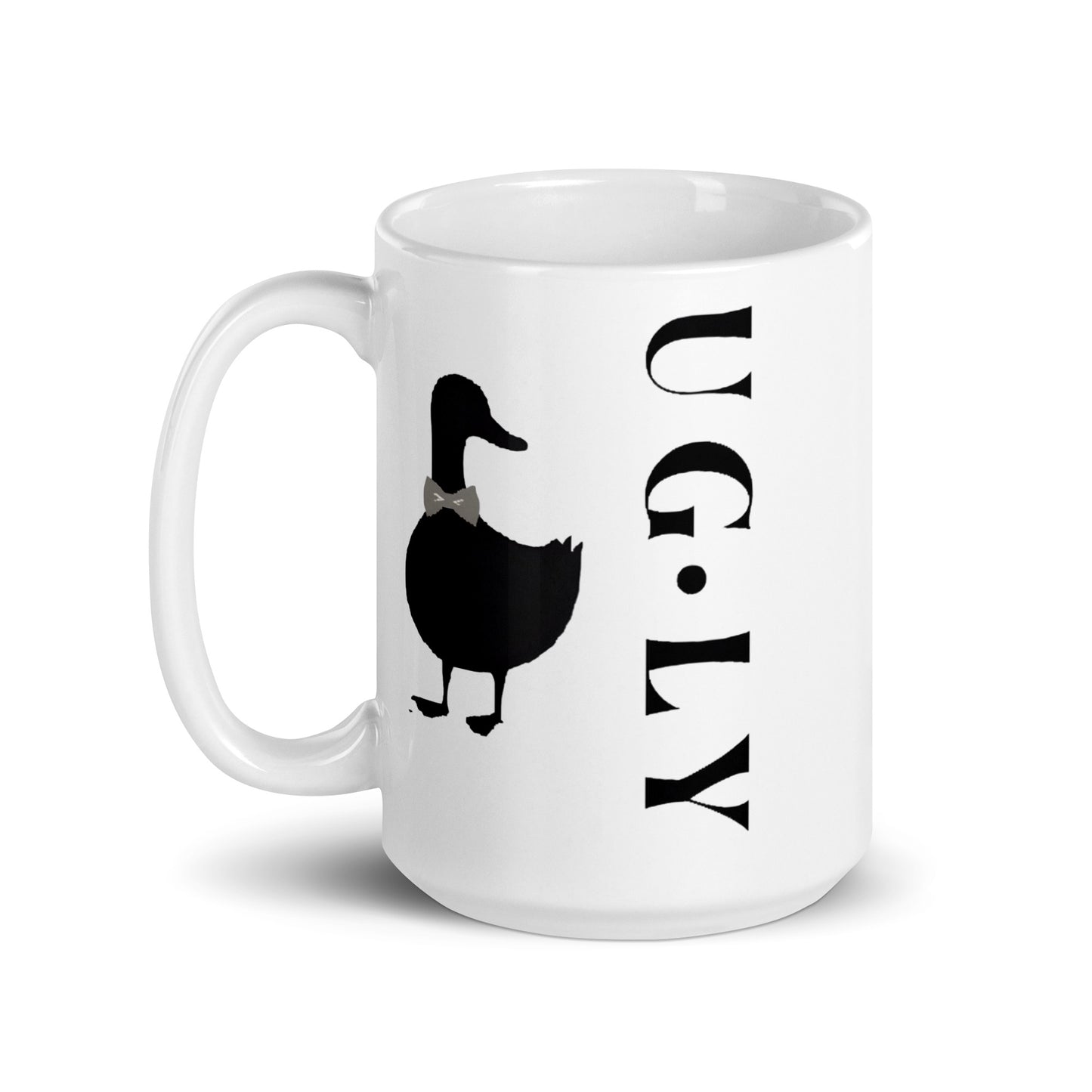 UG•LY White Glossy Mug