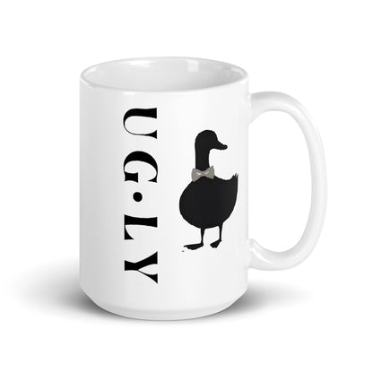 UG•LY White Glossy Mug